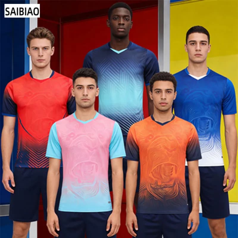 Kit Sportivo per Adulti e Bambini: Maglia da Calcio, Divisa da Calcetto Personalizzabile, Tuta da Allenamento per Atleti, Abbigliamento Sportivo