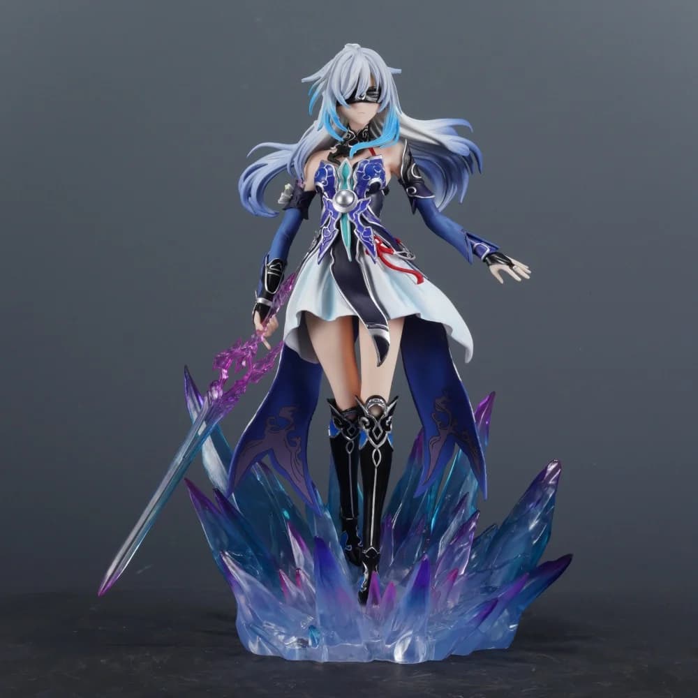 29 cm/11.42in Anime Honkai Star Rail Figura Jingliu Action Figures Statua in PVC Desktop Ornamen Collezione Modello Giocattoli Regali