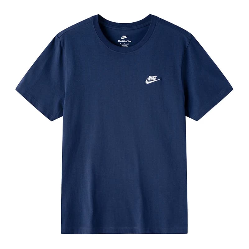 Nike (Nike) Women's Short Sleeved Sportswear and Men's Casual Breathable Clothing Top Wide Women's Casual Short Sleeve T-shirt Ar4999- 410