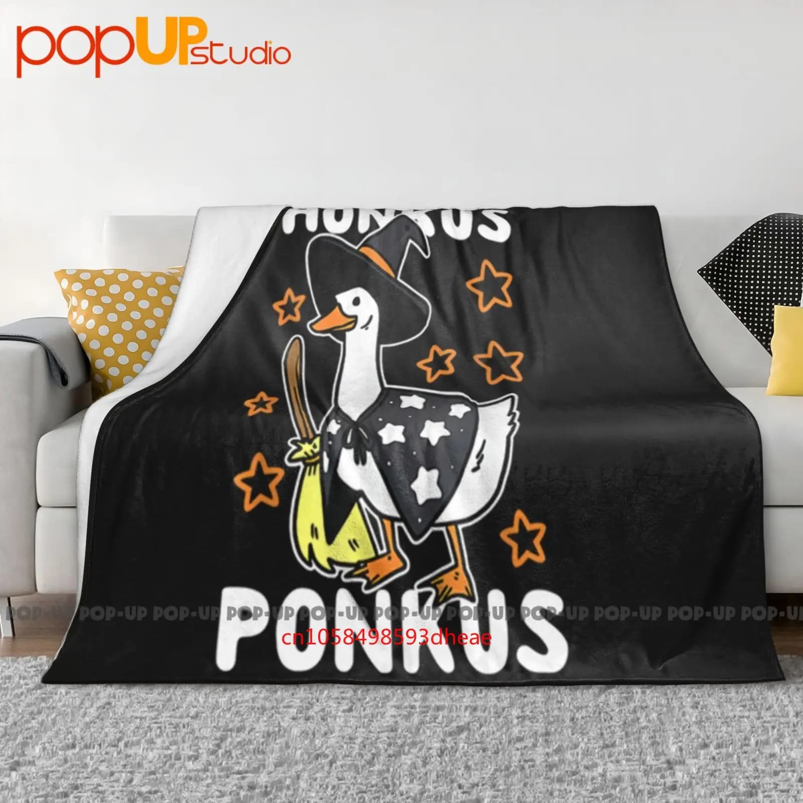 Witches Duck Cute Honkus Ponkus Halloween Star Ultra-Soft Blanket Quilt Winter Sofa Cover Bed Covers