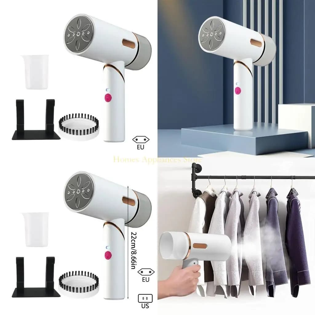 D0AB Traveling Steamer Ironia per il piroscafo per vestiti per abbigliamento portatile Piccola rughe ferro per viaggi per