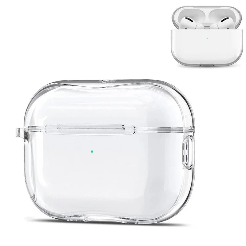 Clear Earphone Case For Apple Airpods 1th 2th 3th Generation Bluetooth Earphone Cover For AirPods Pro/Pro 2 Hard Protective Case