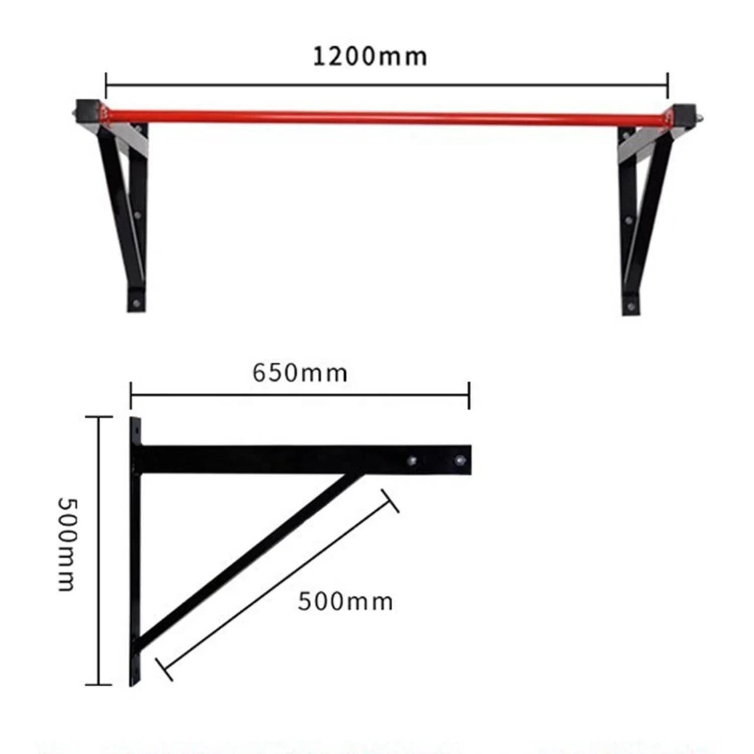 Barra per Trazioni a Muro Professionale e Resistente, Stazione per Chin-up, Barra Orizzontale per Allenamento di Forza a Casa 2026