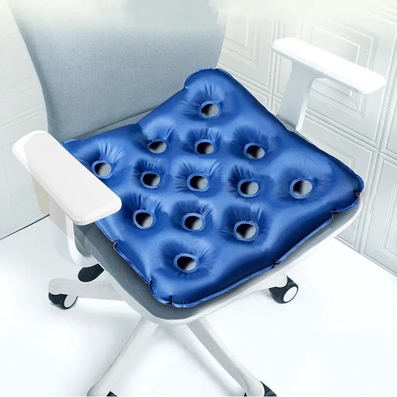 Cuscino antidecubito Cuscino per sedia a rotelle per decubito Cuscino gonfiabile per allattamento dolorido Portatile per costretto a letto