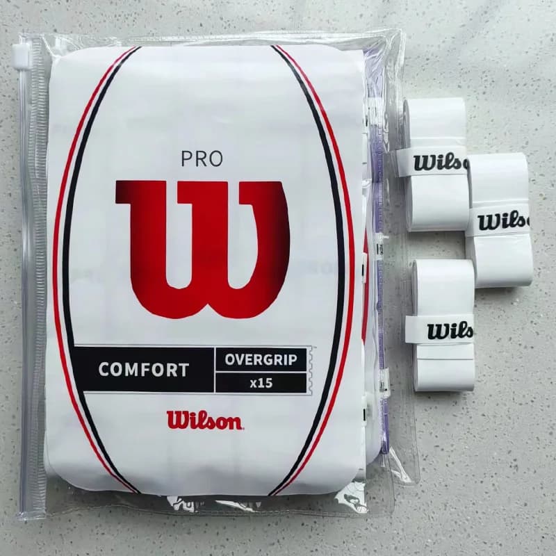 Wilso Tennis Overgrip Padel Racket Single Grip Tape Outdoor Training Replacement Sweatband Accessories for Badminton