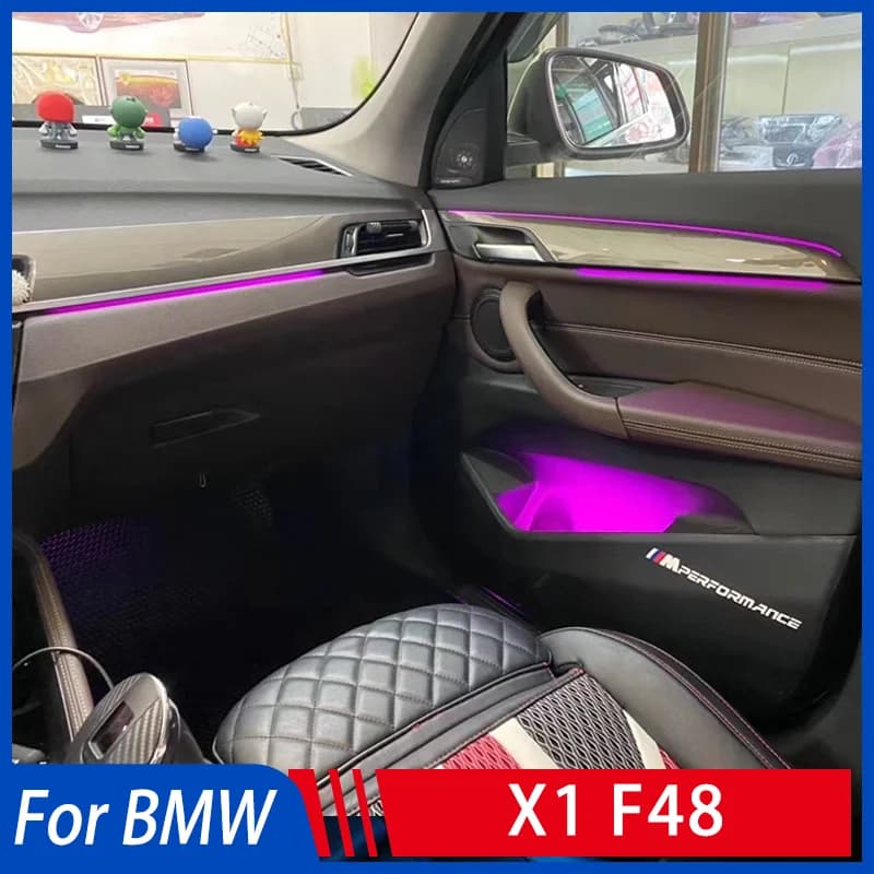 Per BMW X1/X2 F48/F49/F39 8 Colori Auto Decorativa Auto Luce Ambientale Led Strip Tuning Accessori Auto
