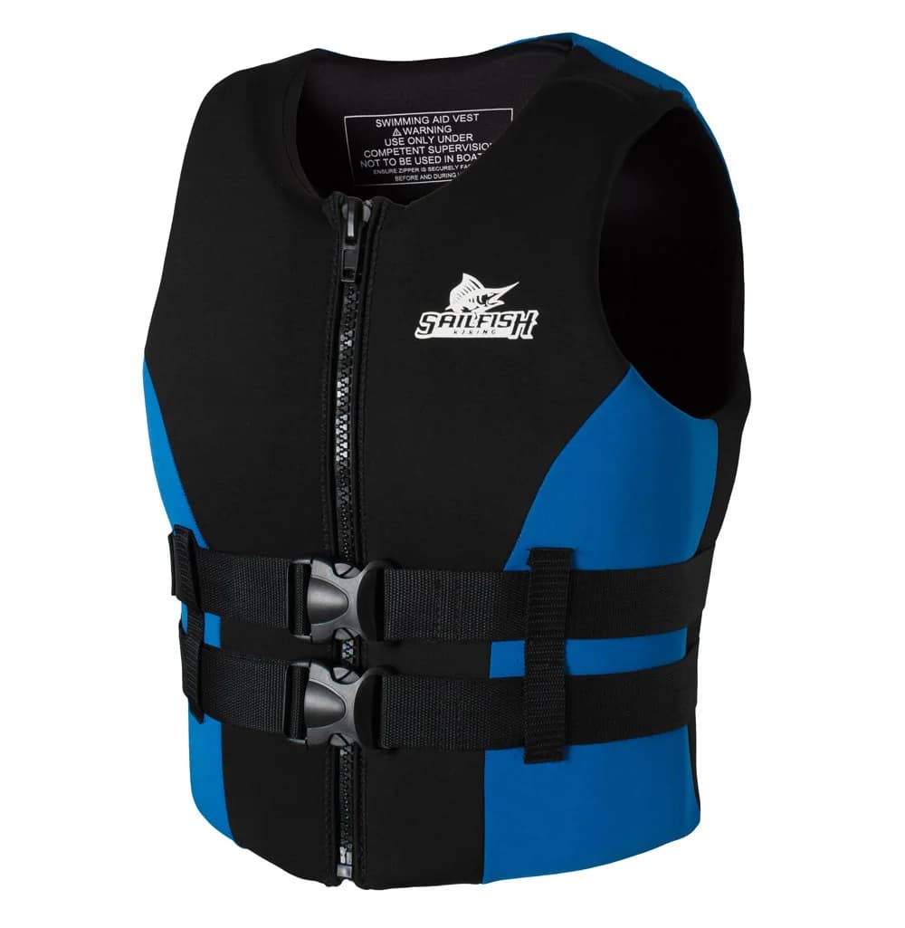 Neoprene Watersports Safe Life Jacket Vest Surfing Swimming Fishing Jet Ski Safety Floating Device Adults Men Life Vest Jacket