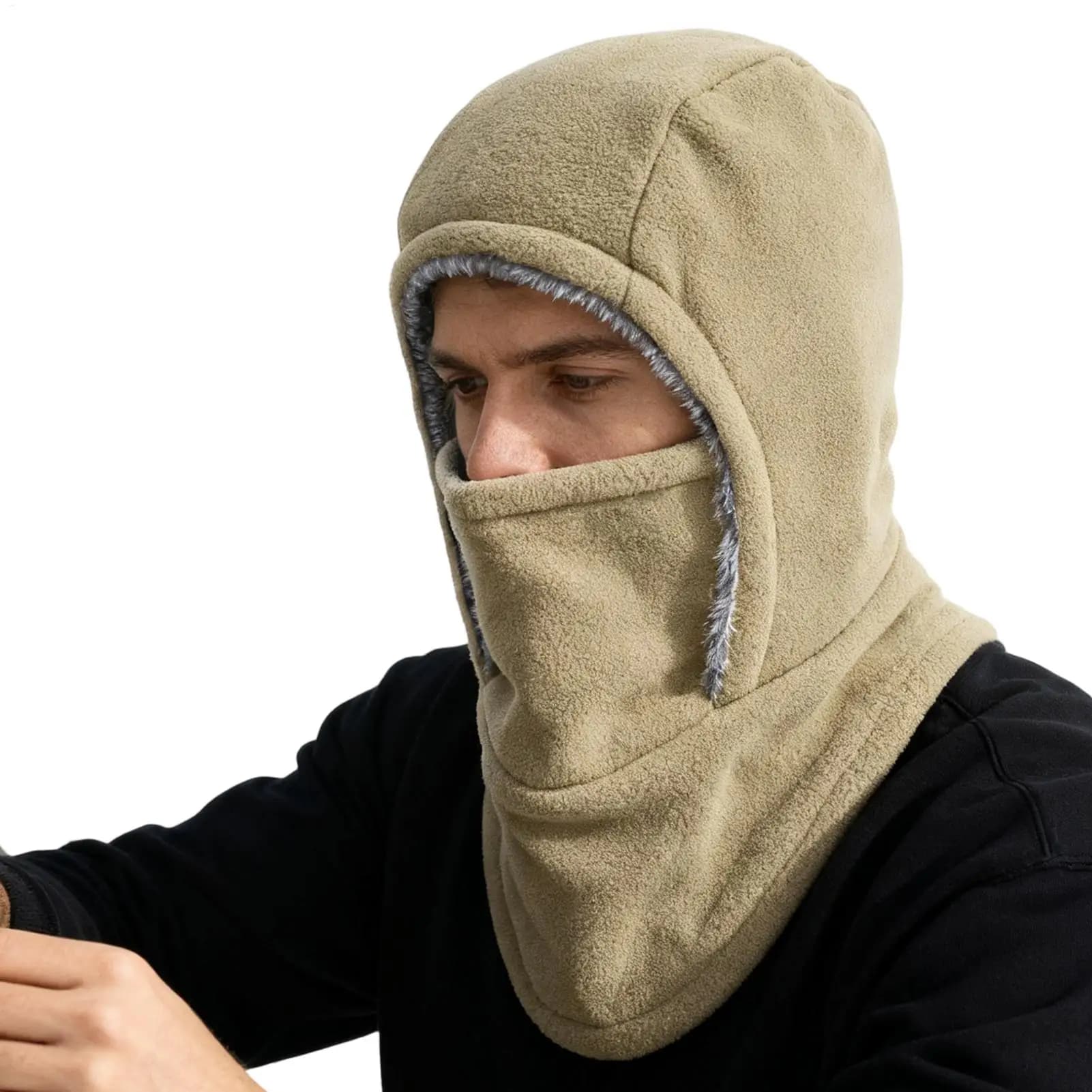 Cappello invernale multifunzionale, scaldacollo da ciclismo per moto antivento e caldo per le donne Sci Snowboard Slitta Pattinaggio