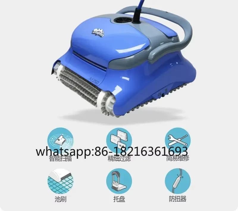 Swimming Pool Automatic Dolphin Suction Machine Water Turtle Vacuum Cleaner Underwater Robot Import M3M200 Wall Climbing 300I