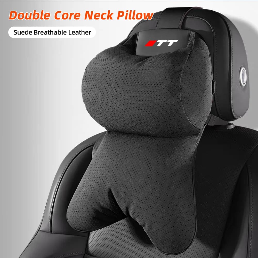 Cuscino Poggiatesta per Auto, Supporto per il Collo Universale Regolabile, Cuscino da Viaggio per Audi TT, Accessori Interni per Auto