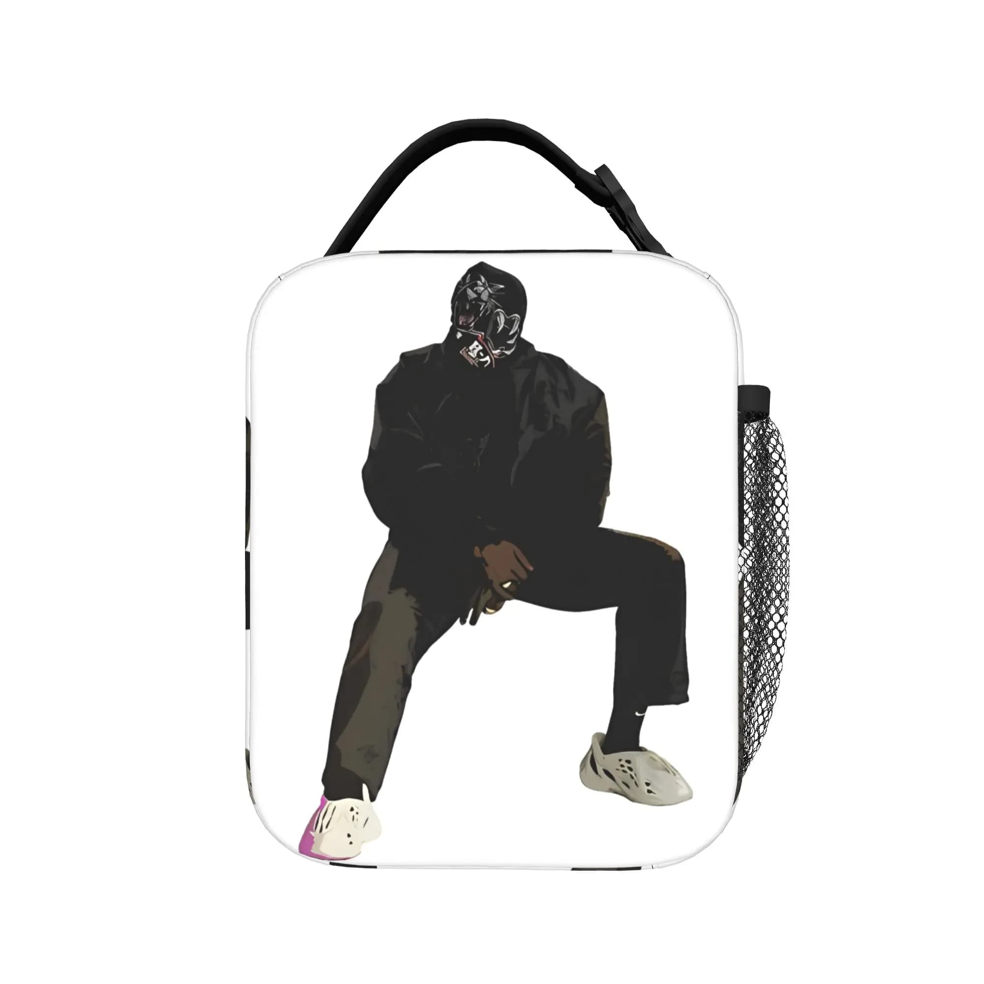 Borsa Termica per Pranzo Kanye West Donda, Contenitore per Alimenti Stile Meme, Borsa Porta Pranzo per Scuola e Viaggi