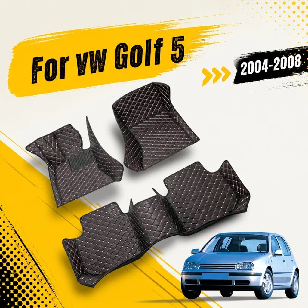 Tappetini per Auto Volkswagen VW Golf 5 MK5 2008 2007 2006 2005 2004, Tappeti e Accessori Interni Sostitutivi