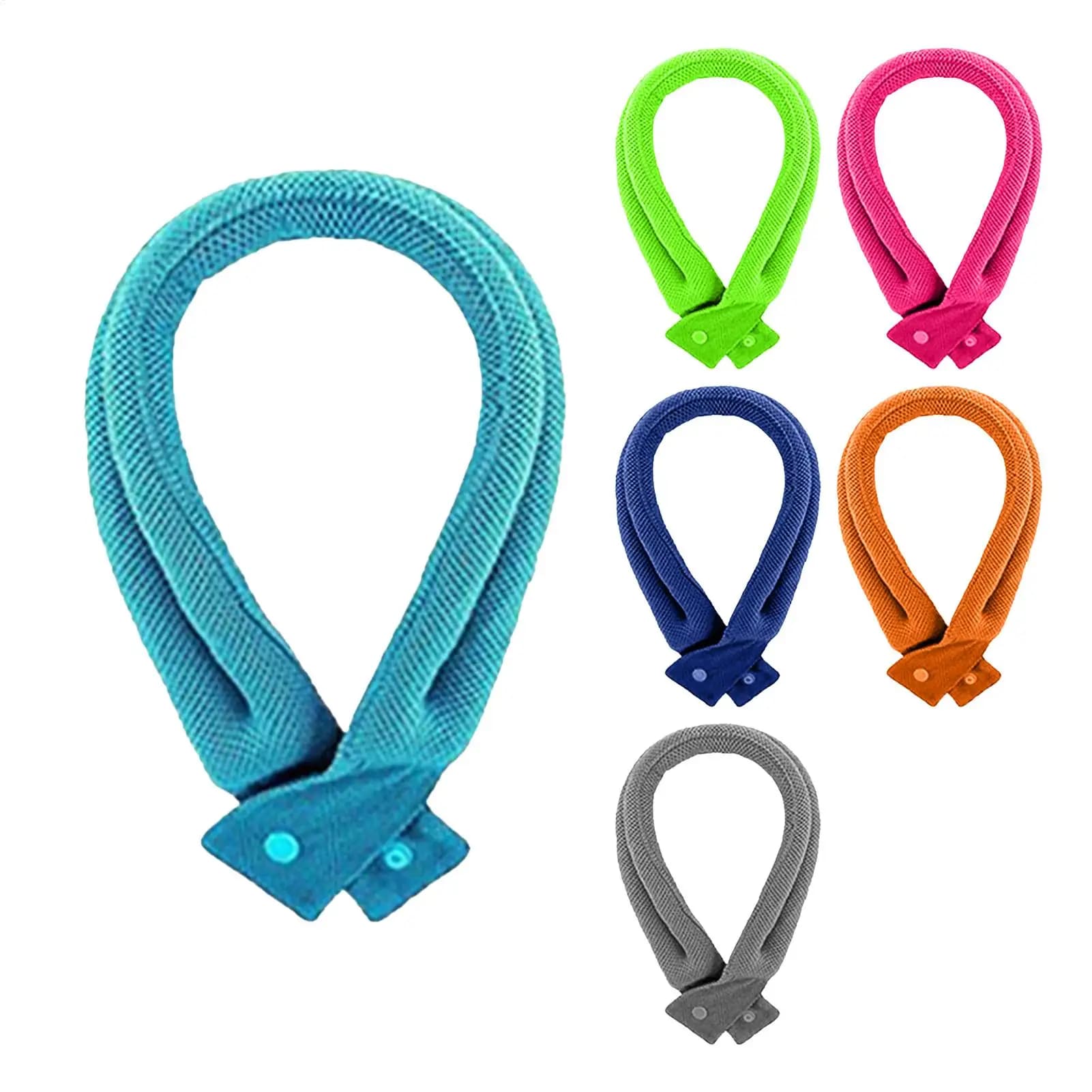summer Neck Cooling Wraps Hot Weather Cooling Fitness exercise heatstroke prevention towel For sports working travel cooling
