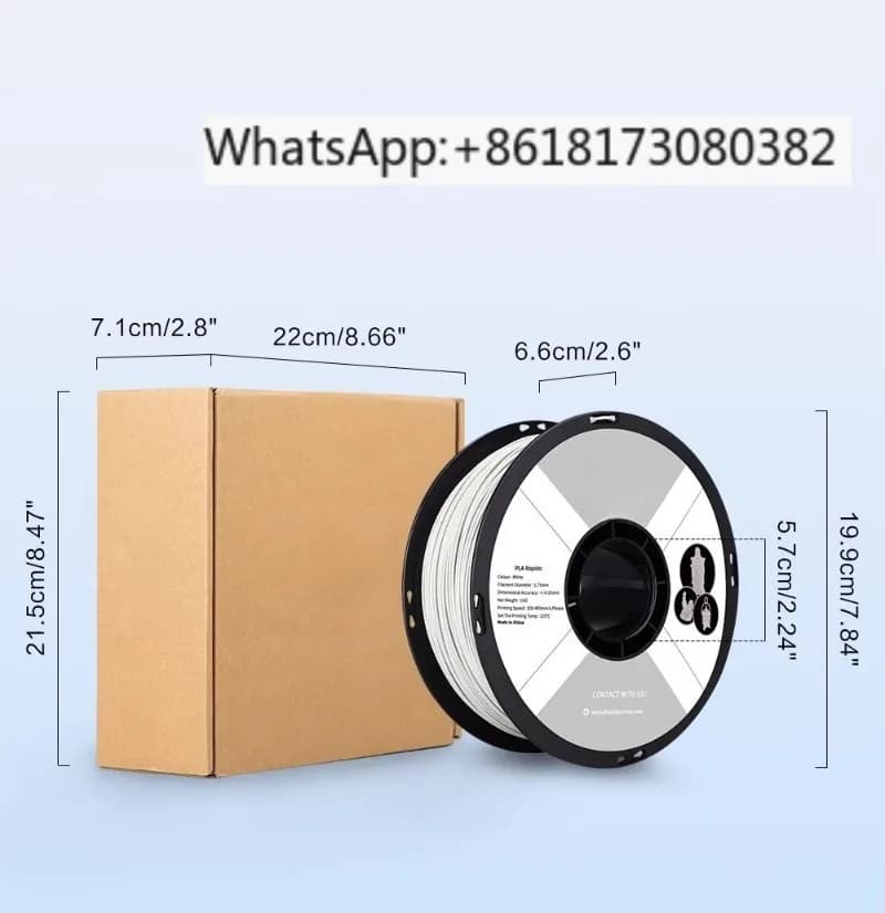Fast PLA Filament for 3D Printing 1.75mm, 1kg Coil, High Speed Printing, Multicolor Ecological Material