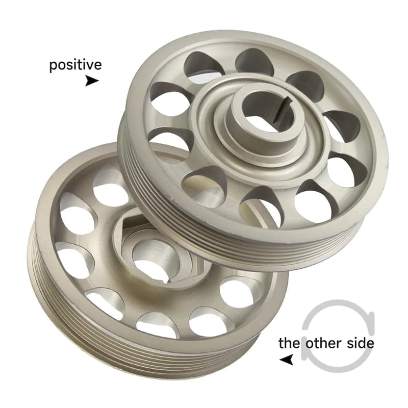 Puleggia della manovella leggera da corsa per Honda Civic K20 K24 Acura Integra RSX TSX