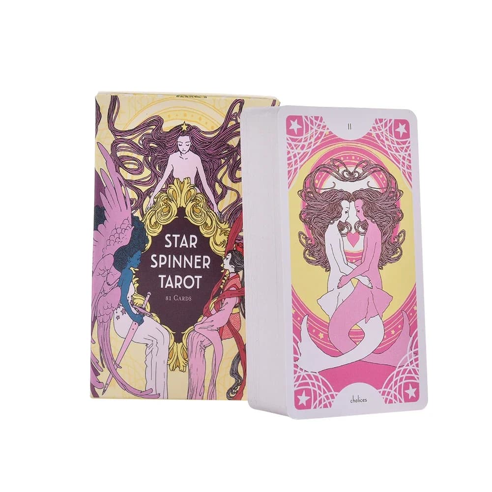 Star Spinner tarocchi A 81 tarocchi Table Deck Oracle Card English Fun Playing divinazione Fate giochi da tavolo per le donne