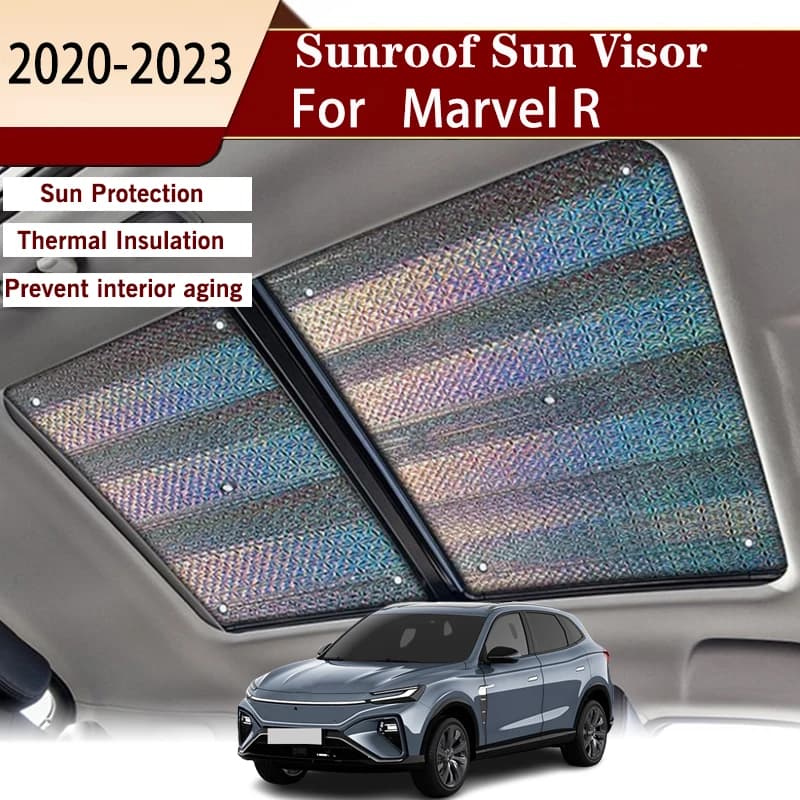 Parasole automatico per MG Marvel R 2020 2021 2022 2023 accessori per Auto di lusso parte adatta per l'isolamento termico parabrezza dell'automobile