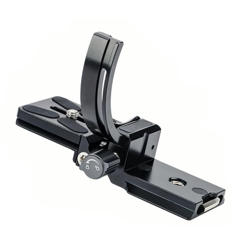 BAAE Universal Dovetail Slot Rotating Lens Mount Ring DSLR Rotating Mount Ring Tripod Mounting Ring