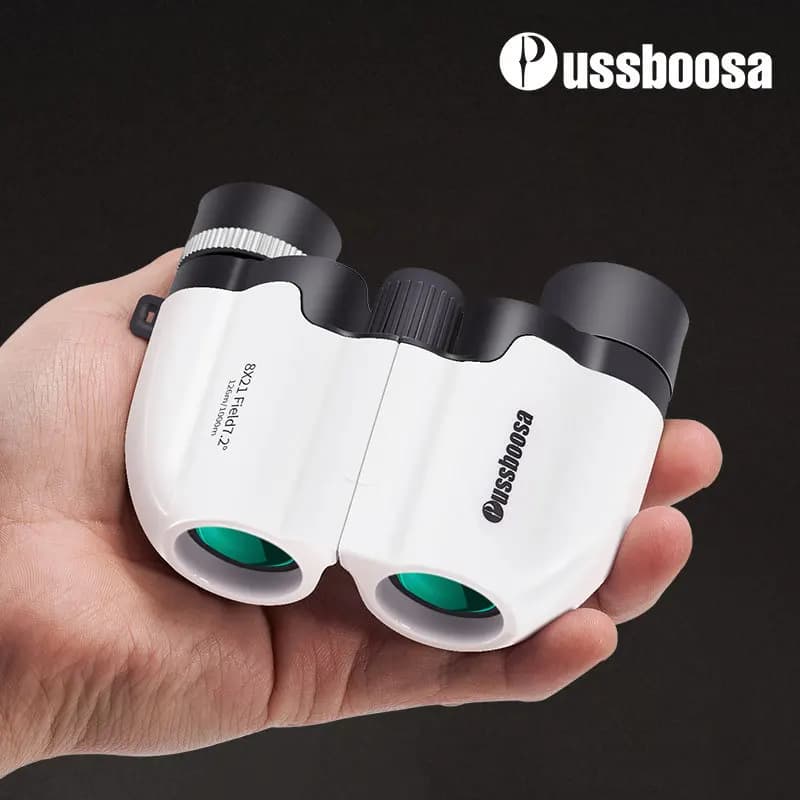 Binocolo in miniatura Anti-Paul High Times Compatto Portatile Outdoor Regali per bambini 8x21 piccoli binocoli per il turismo turistico