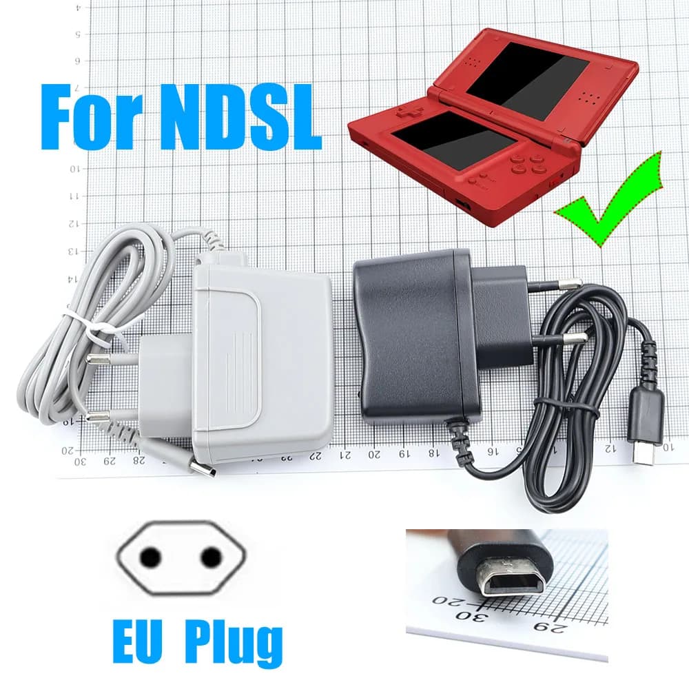 New AC Power Supply Charger Adapter for Nintend NDS Lite Wall Home Travel Charger AC Power Adaptor For NDSLite NDSL Game Console