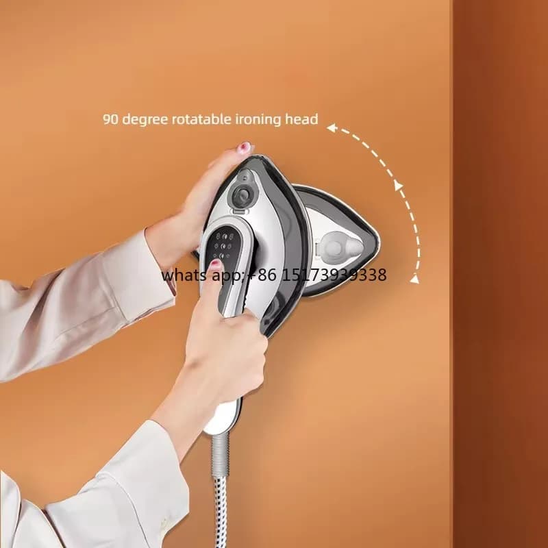 Ferro da stiro a vapore elettrico portatile professionale mini verticale portatile per vestiti asciutti Uso alberghiero Spina americana certificata CB