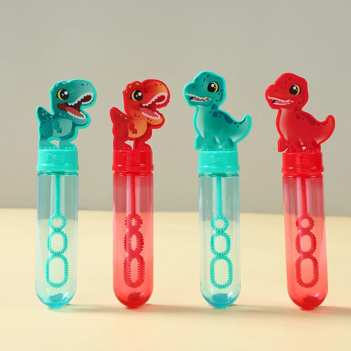 10 pezzi dinosauro tubo a bolle bottiglia di sapone Dino decorazione festa di compleanno matrimonio compleanno ospiti regali baby shower forniture giocattolo per bambini