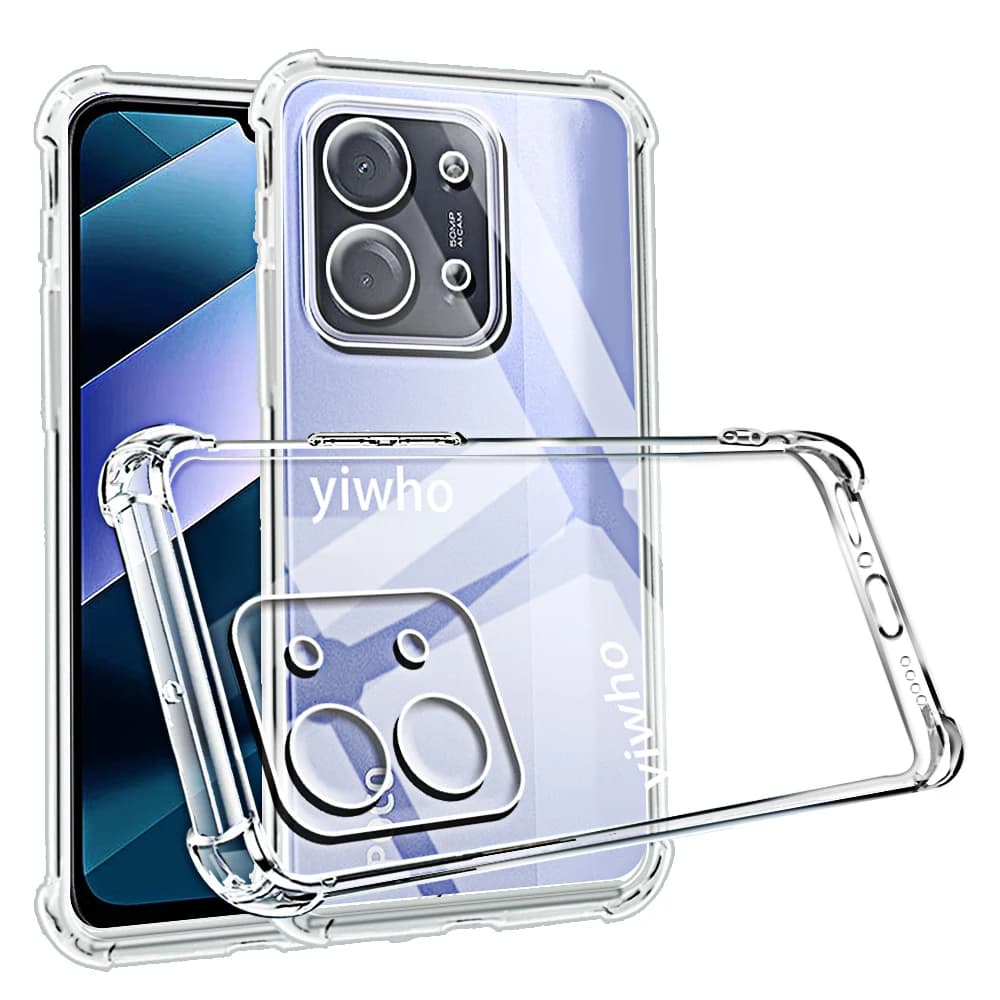 Transparent Phone Case for Xiaomi Poco C85 C71 M7 4G X7 Pro F7 M7 Clear Soft TPU Back Cover for Xiaomi Pocco Poxo Poko Shell
