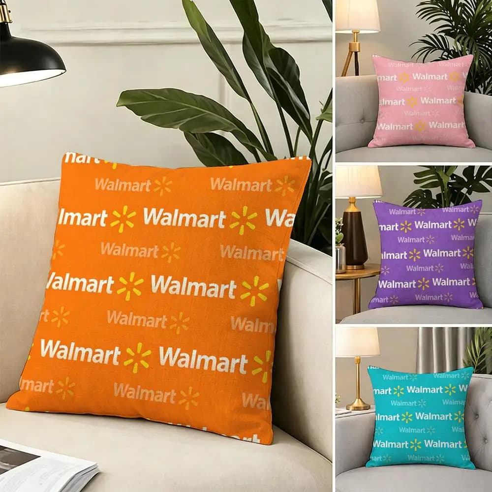 1P- Walmarts Copricuscino in tessuto morbido, federa, copricuscino, cuscino per divano, decorazione per la casa