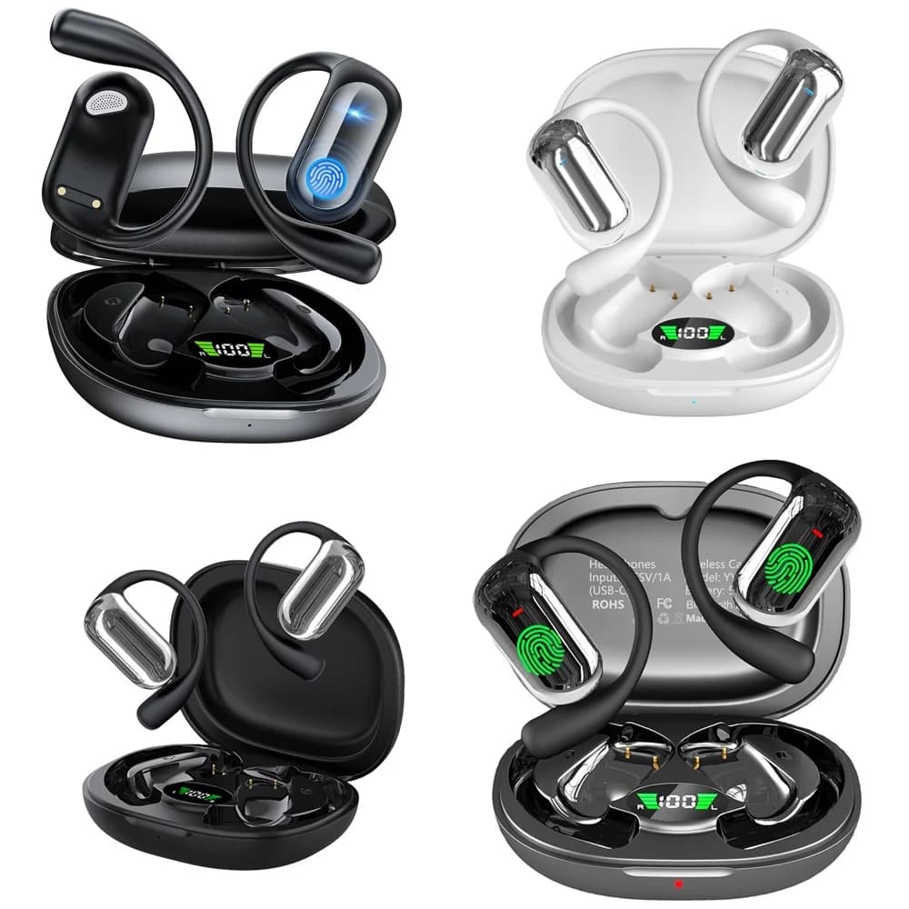 Cuffie Wireless UYUXIO OWS con Traduttore AI per Android e iPhone, Traduzione in Tempo Reale di 144 Lingue Online