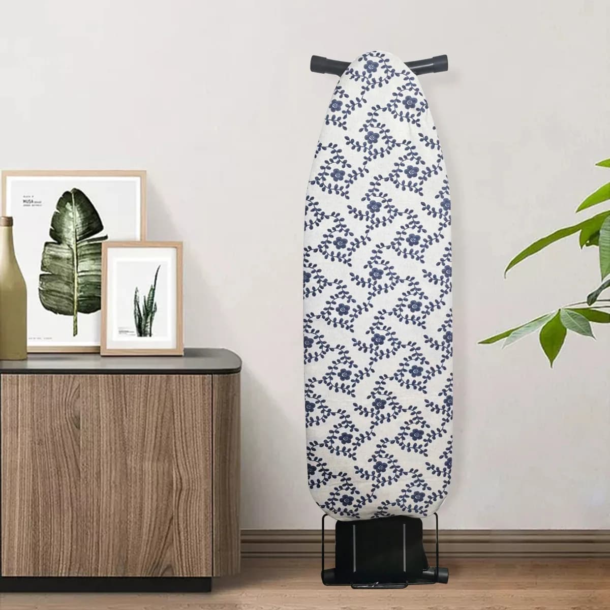 Ironing Board Cover With Elastic Edge Stain Resistant Scorching Iron Thick Cotton Padding Heat Shield Cover For Ironing Table