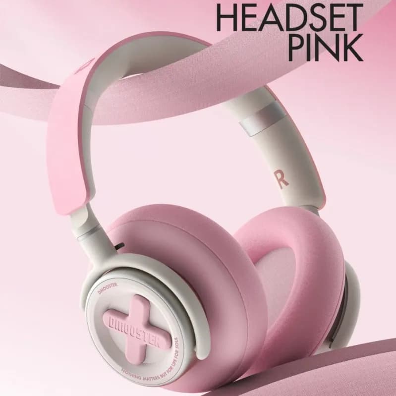 STUMPE Dmooster D19PRO Bluetooth 5.4 HiFi Stereo ANC + ENC Noise reduction Wireless music game headphones with microphone