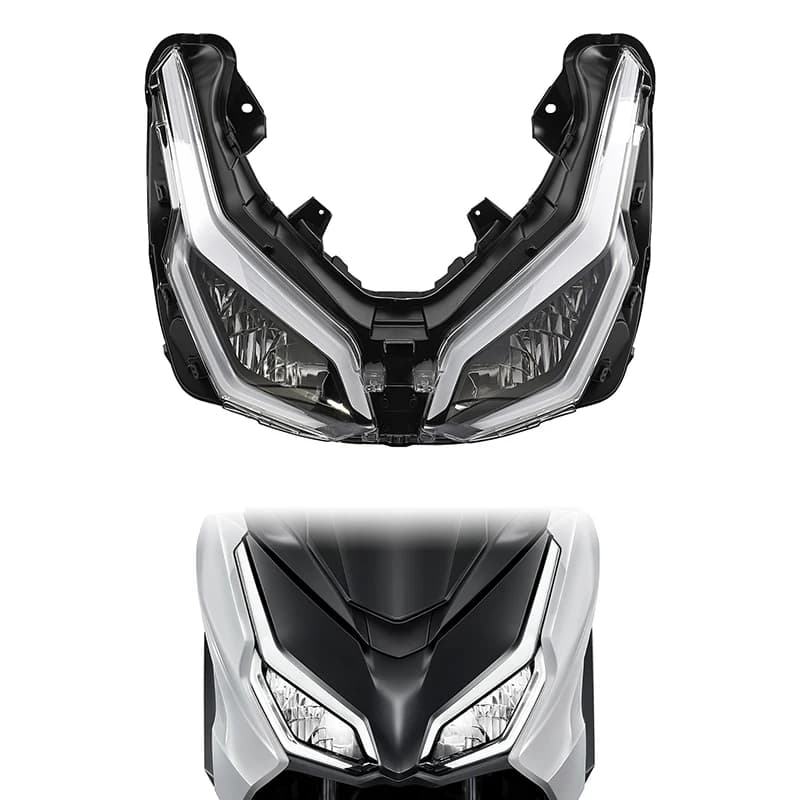 Faro LED per Moto, Gruppo Ottico Anteriore per Honda Forza NSS350 NSS250 2023-2025 DOT