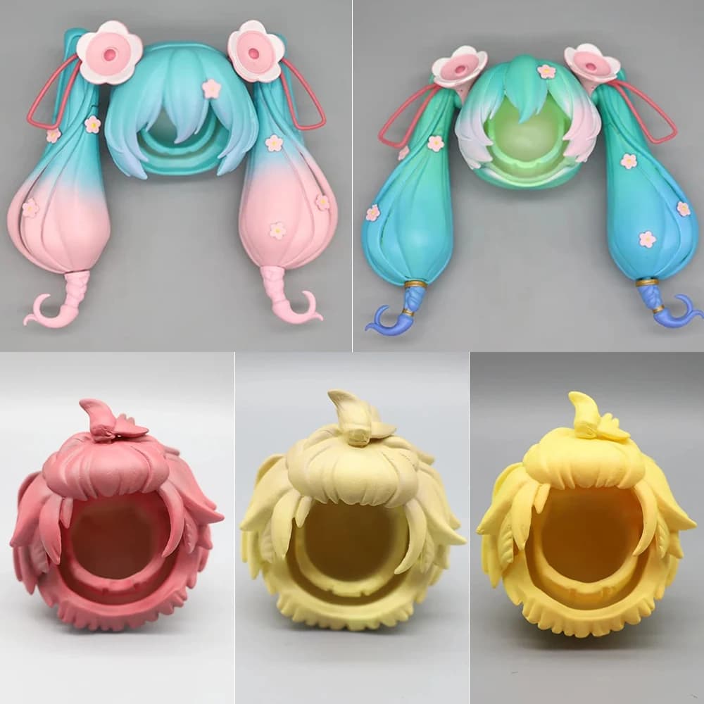 OB11 replacement hair doll head skull 1/12bjd accessories for dolls for Gsc Ob11 Hatsunes Miku head divided Gsc volleyball doll head