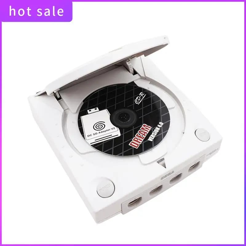 Per lettore di schede SD + scheda da 32 GB per SEGA Dreamcast Dreamshell V4.0 Adattatore per lettore di giochi di schede TF con caricatore di avvio Dreamshell