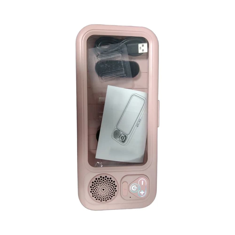 Waterproof Wall Mount Shower Phone Holder with For Speaker for iPhone and Other Smartphones IPX4 Rated 248x115x46mm