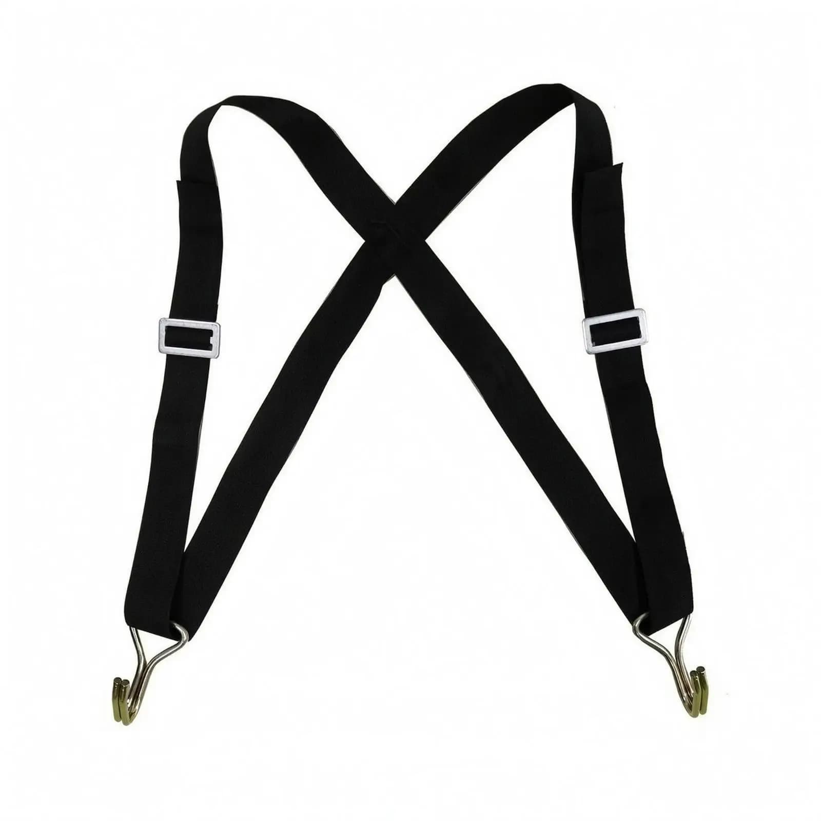 X-Shaped Back Lifting Strap Metal Hooks Support Gear Minimal Stretch