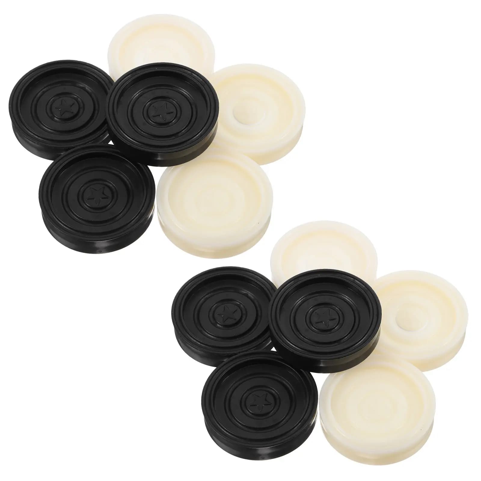 Set di 24 Pezzi di Scacchi in Plastica di Alta Qualità, Accessori di Ricambio per Giochi da Tavolo, Backgammon e Scacchi