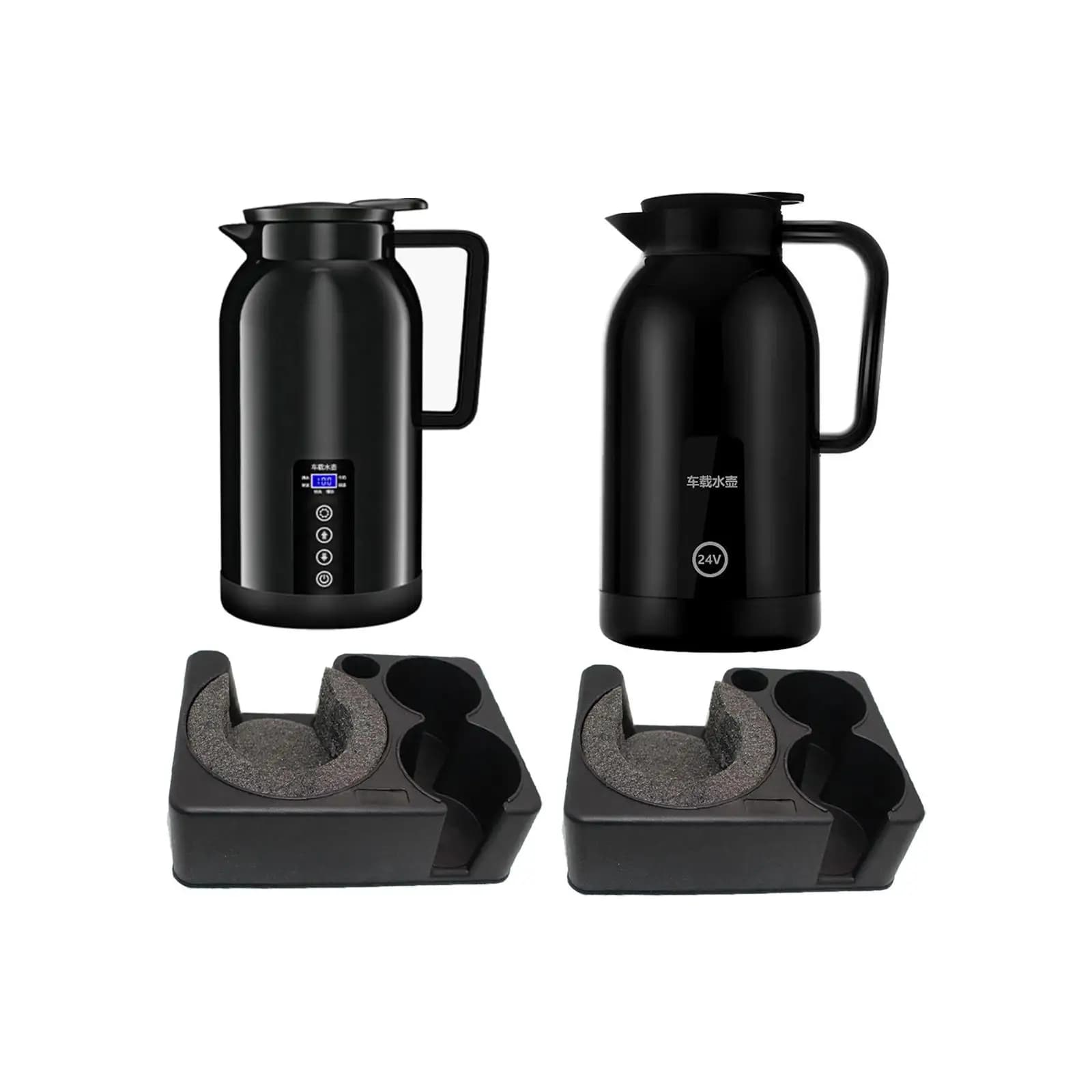 Bollitore da viaggio portatile in acciaio inossidabile da 1300 ml a riscaldamento rapido