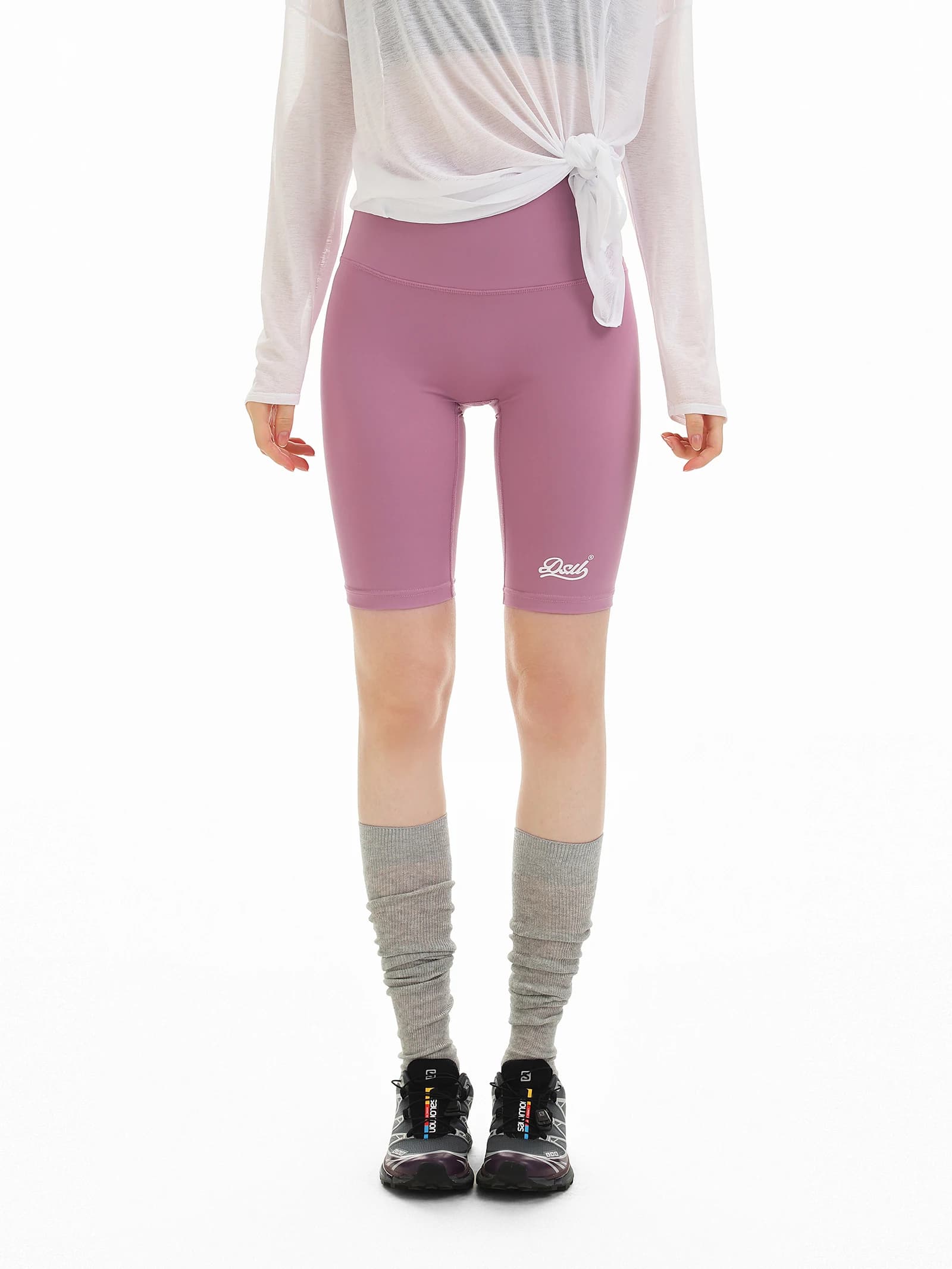 DSU Summer Slimming Shark Base Layer Pants Women's High Elastic Cycling Shorts Sports Fitness Yoga Shorts High Waist Five-Qua...
