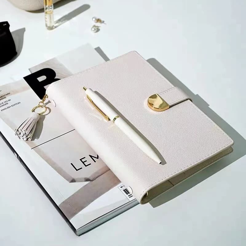 Agenda in PU per affari, taccuino da viaggio, diario, organizer, planner, agenda con chiusura magnetica, personalizzazione di blocchi per appunti, articoli di cancelleria