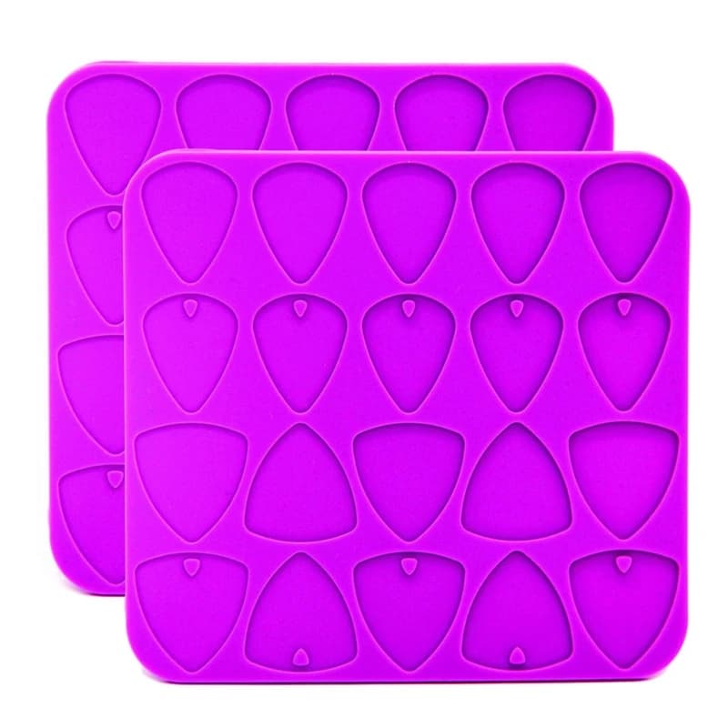 Plettro per chitarra in silicone per stampi per custodie per stampi in resina epossidica musicale per colata resina