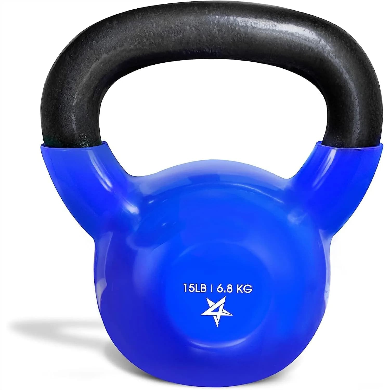 Kettlebell, 5-100 LB in Ghisa Rivestita in Vinile per Allenamento di Forza, Palestra Domestica, Allenamento Completo del Corpo, Flessioni e Miglioramento della Presa
