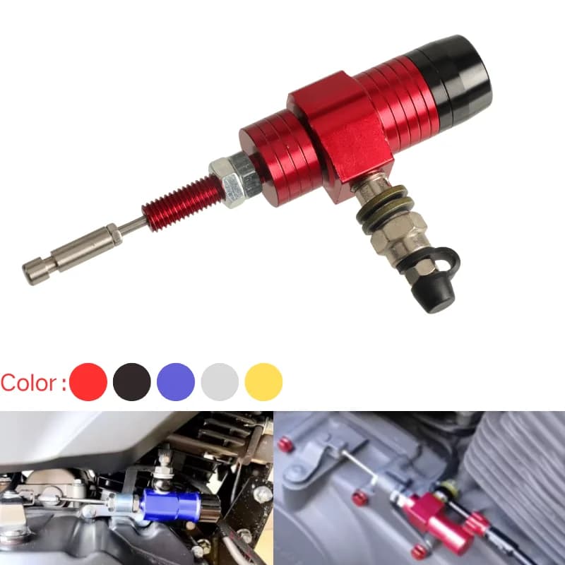 Motorcycle CNC M10x1.25mm Modified Hydraulic Clutch Master Cylinder Rod Brake Pump for KTM Honda Yamaha Suzuki Dirt Bike Parts