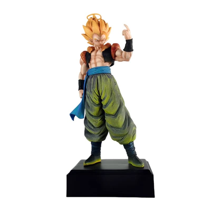 New Super Saiyan Gogeta Action Figure Dragon Ball Z Anime Pvc Model Statue Collection Decoration Toy Gift