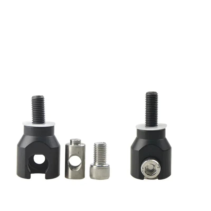 1PC Stabilizzatore per tiro con l'arco Disconnessione rapida Adattatore pieghevole Connettore assorbitore per arco composto ricurvo Accessori per tiro da caccia