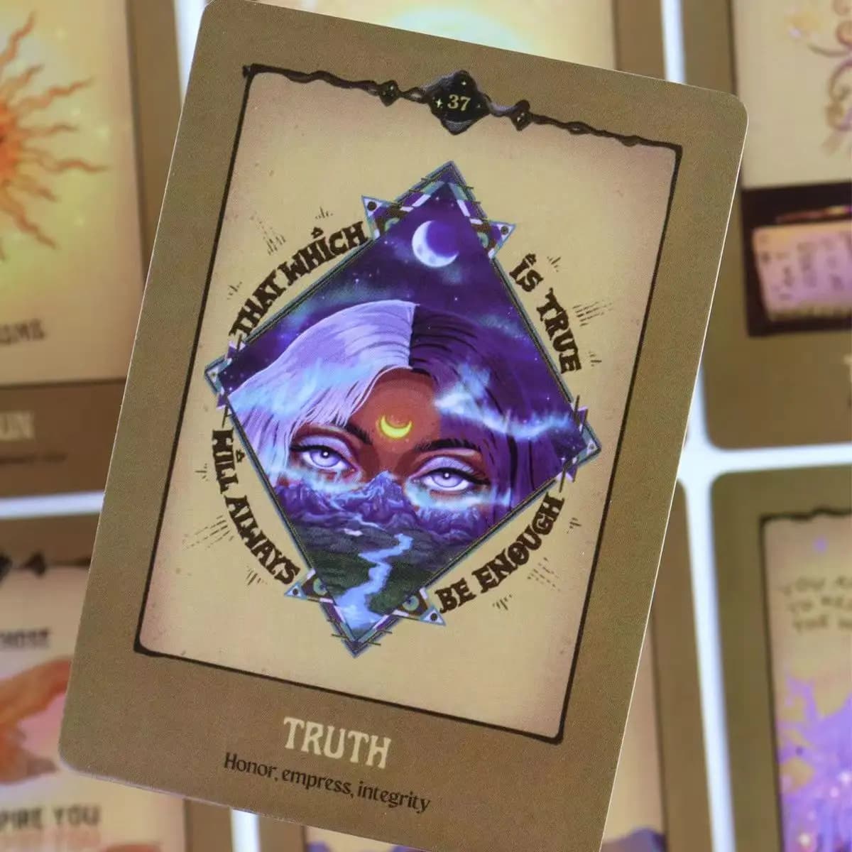 Magical Spirit Oracle Deck 10.4*7.3cm: The Brilliance of You 44 Pcs Cards