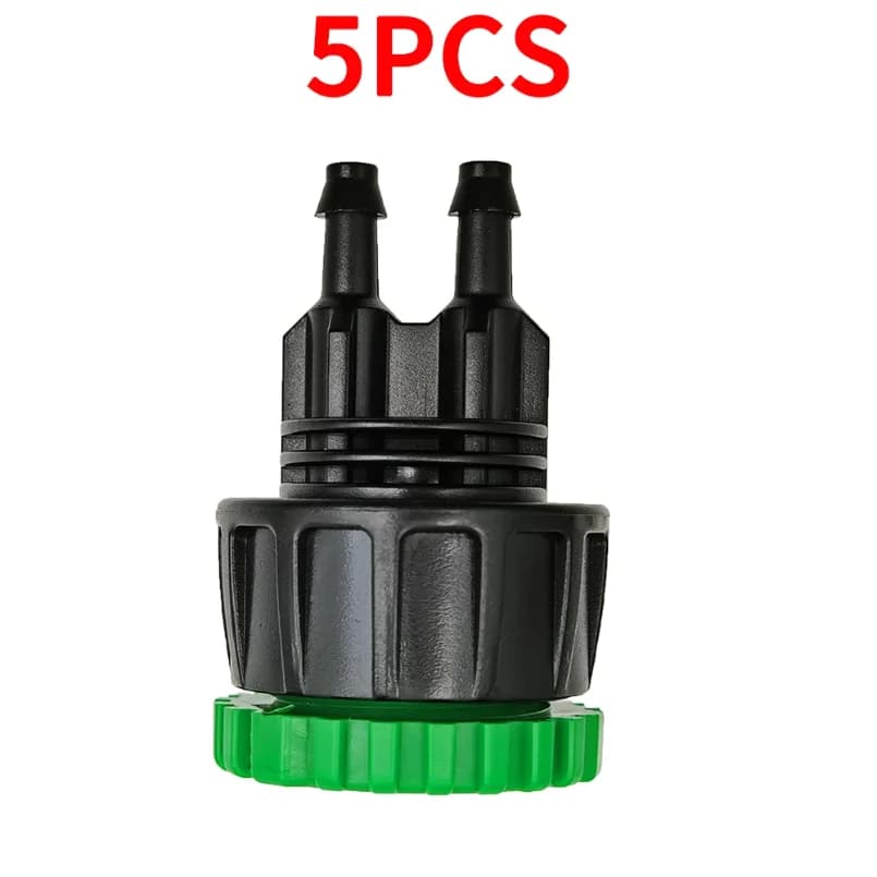 Kit di connettori per tubi da giardino in plastica da 5 pezzi, utilizzato per collegare rubinetti e tubi, adattatore per rubinetti, per rubinetti, essenziale per il lavaggio dell'auto