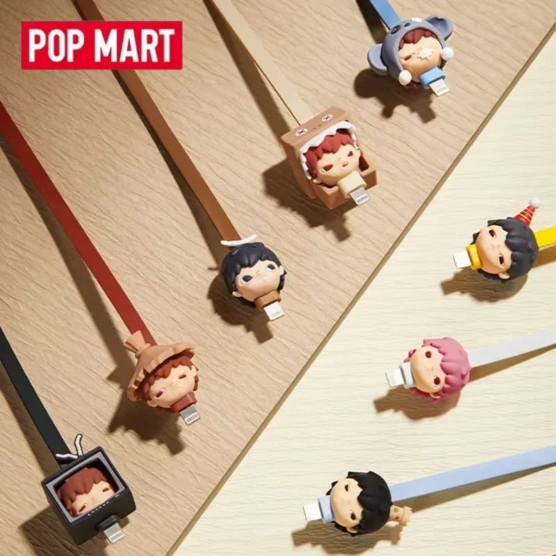 POP MART Hirono Mime Series Scatola cieca Giocattoli Scatola misteriosa Guess Bag Collezione di ornamenti per il desktop della bambola Figura anime carina
