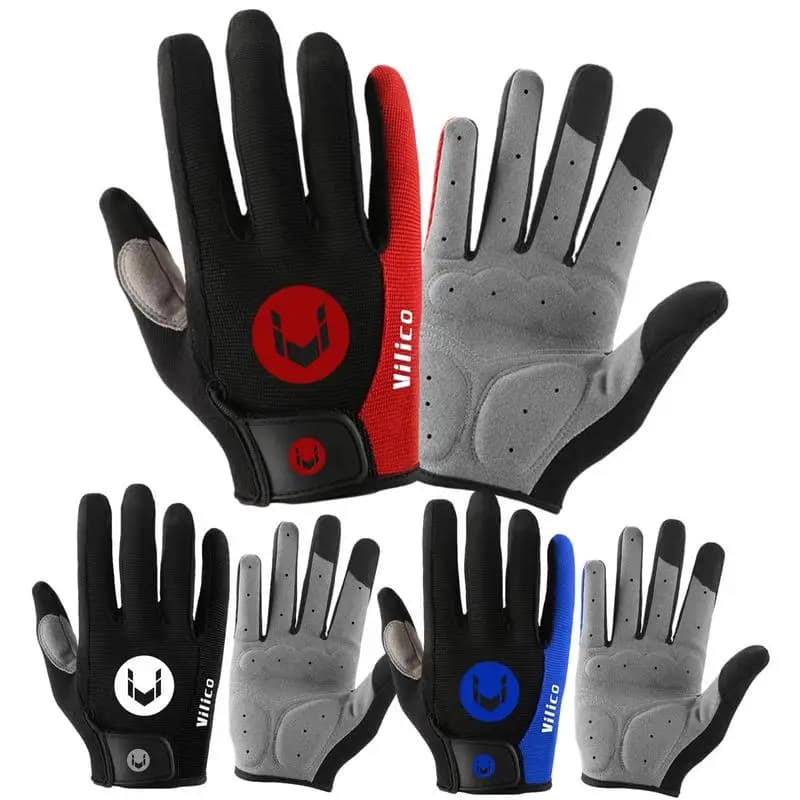 1 paio di guanti antiscivolo resistenti alle alte Temperature per Mountain Bike resistenti al calore per il ciclismo all'aperto