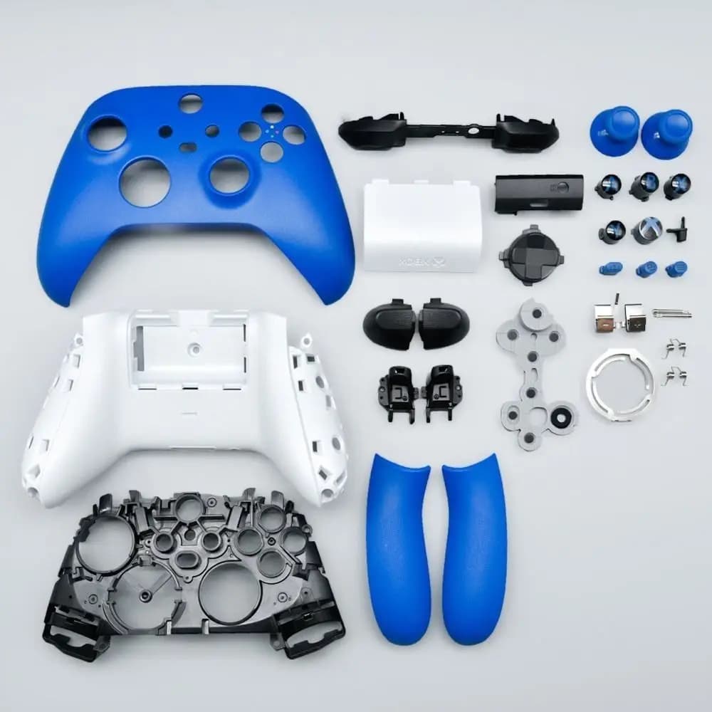 Cover posteriore Controller di gioco Shell Copertura della piastra frontale Custodia durevole per gamepad Shell Repair Gaming per Xbox Series XS